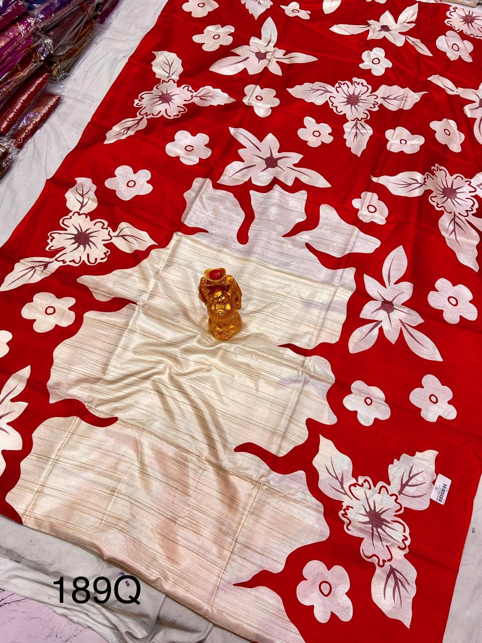 Tussur silk saree