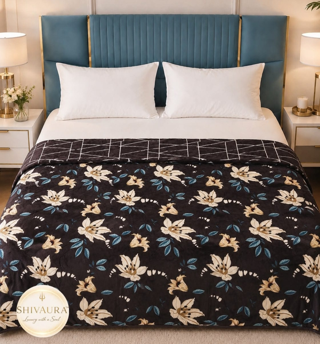 DOUBLE BED REVERSIBLE FLANNEL DOHAR