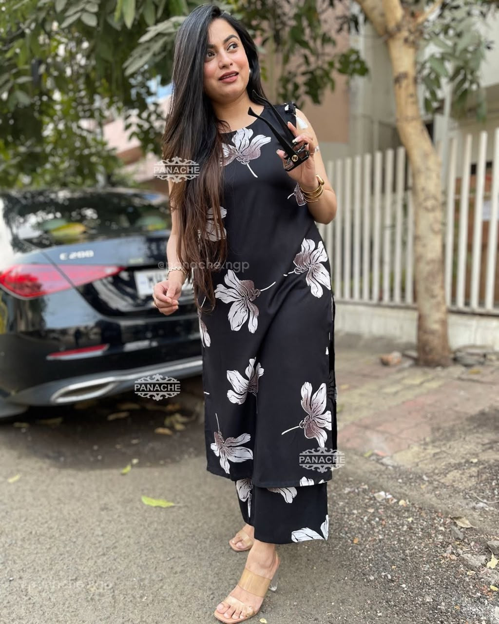 Cotton kurti set