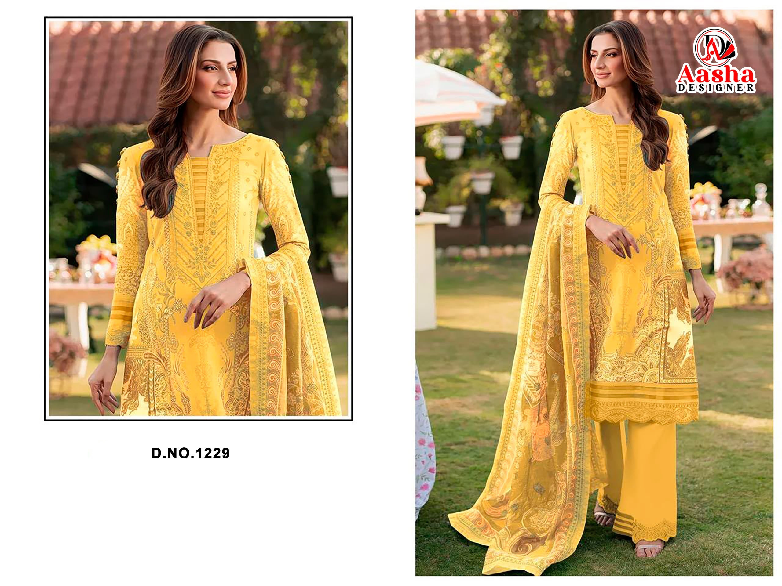 Embroidered Designer Salwar Suit Set