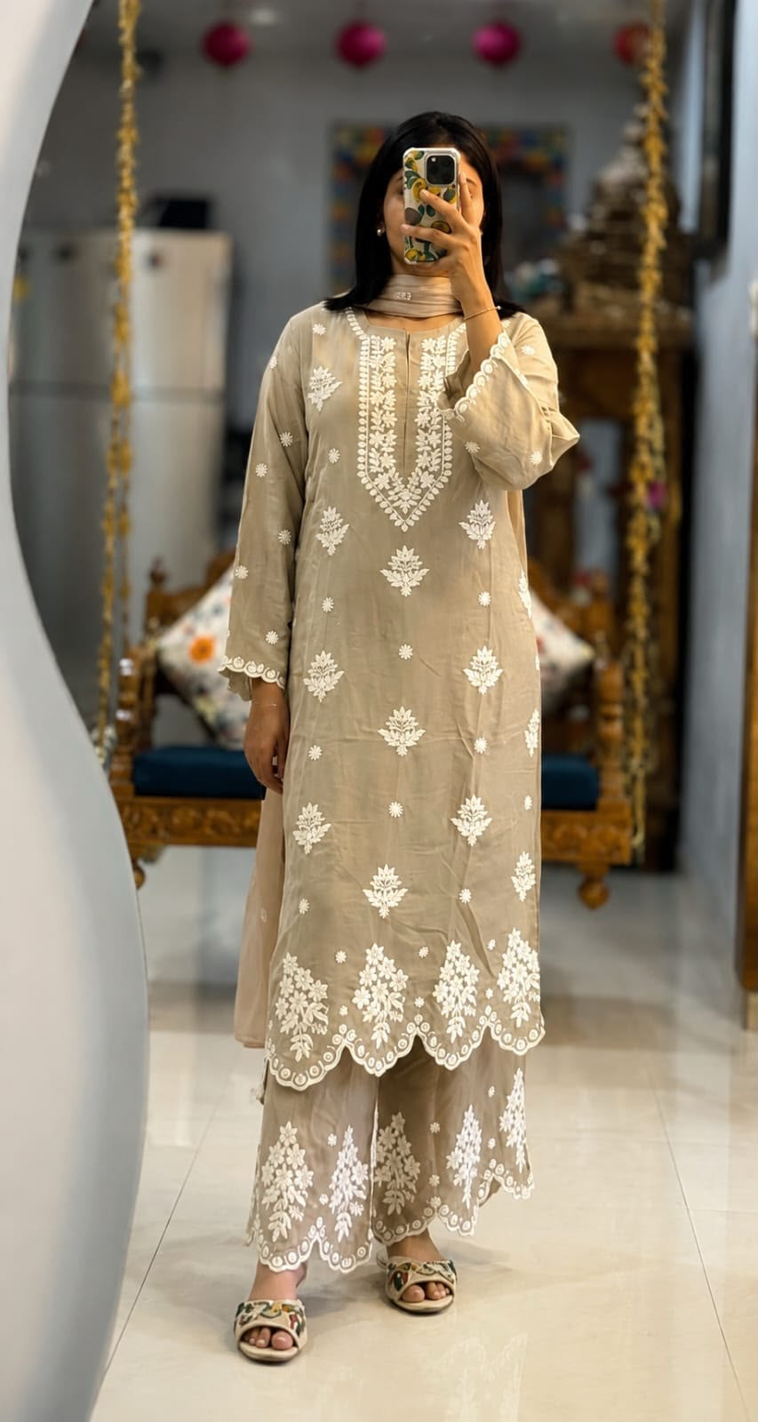 Cotton kurti set