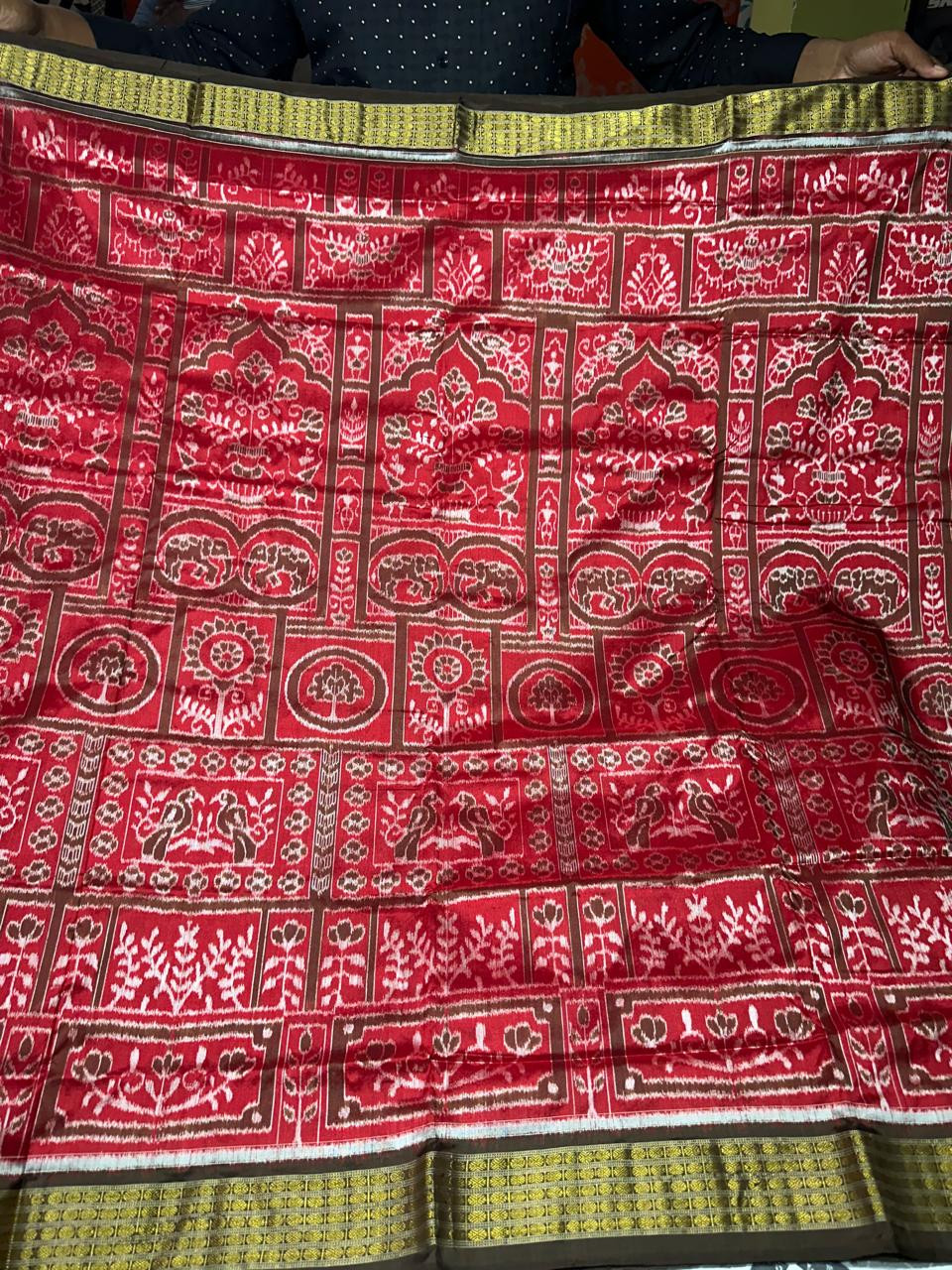 SAMBALPURI TISSUE BANDHA SILK SAREE