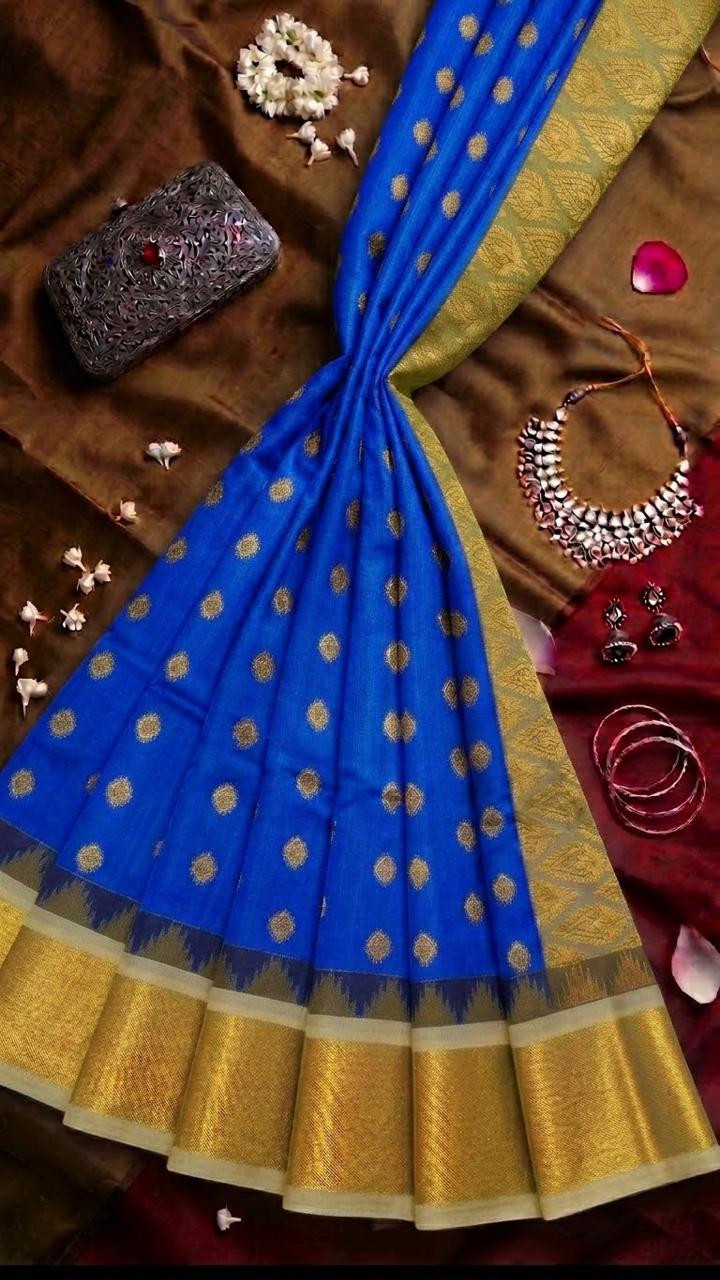 Fancy tissue saree