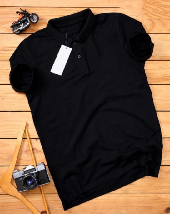 Men collar t-shirt