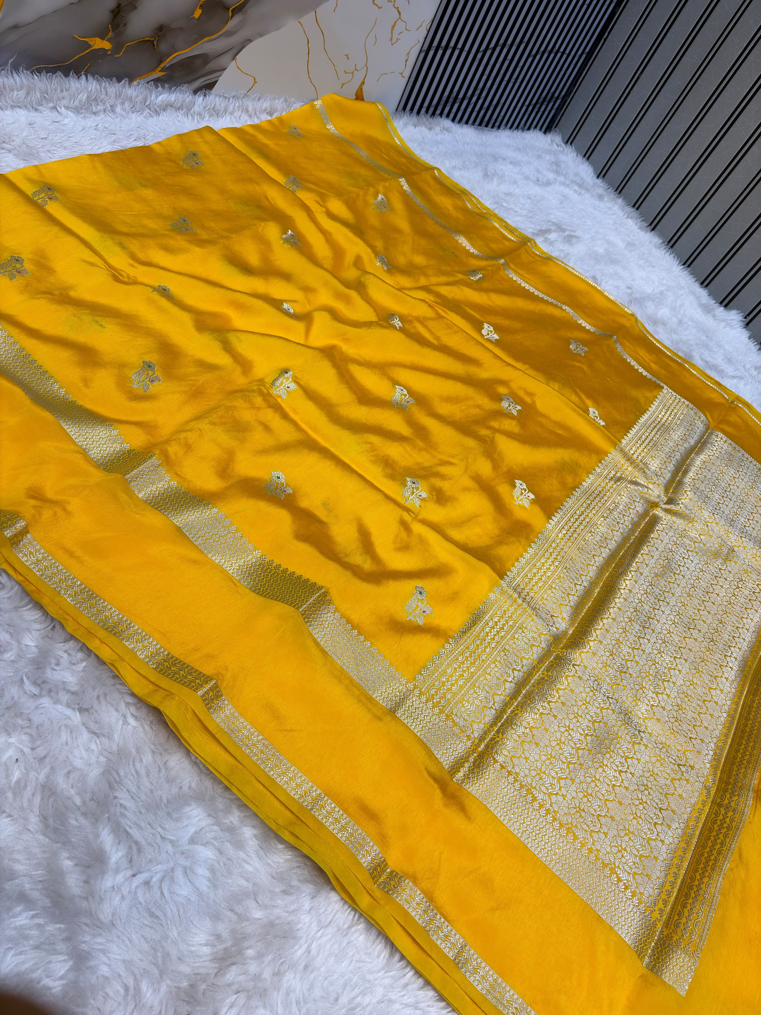 Banarasi soft silk saree