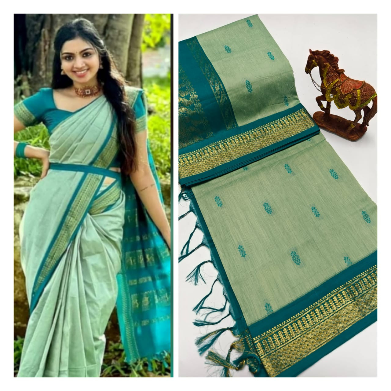 Kalyani cotton saree