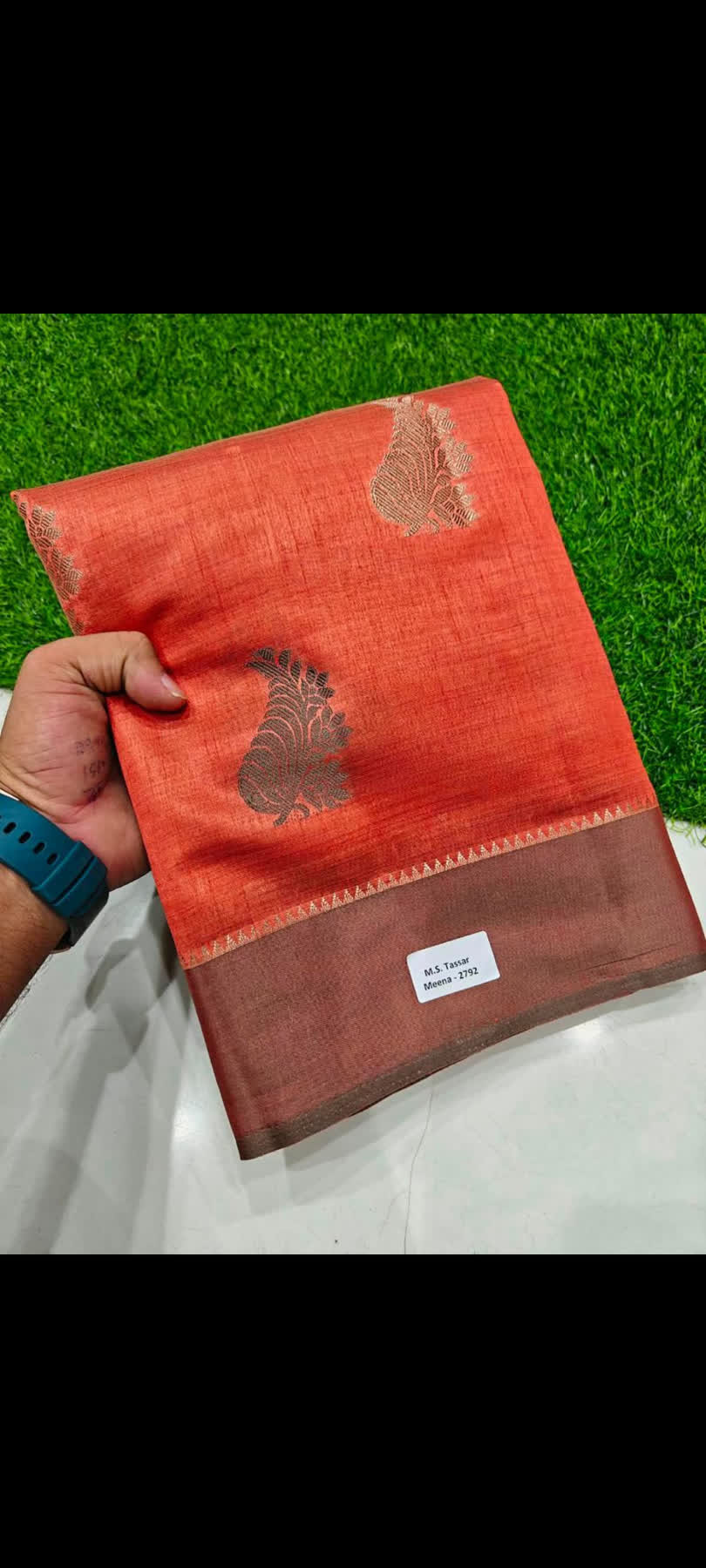 BANGALORE TUSSER SILK COTTON SAREE