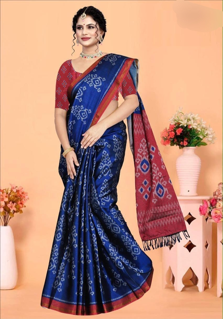 Kanak silk saree with blouse