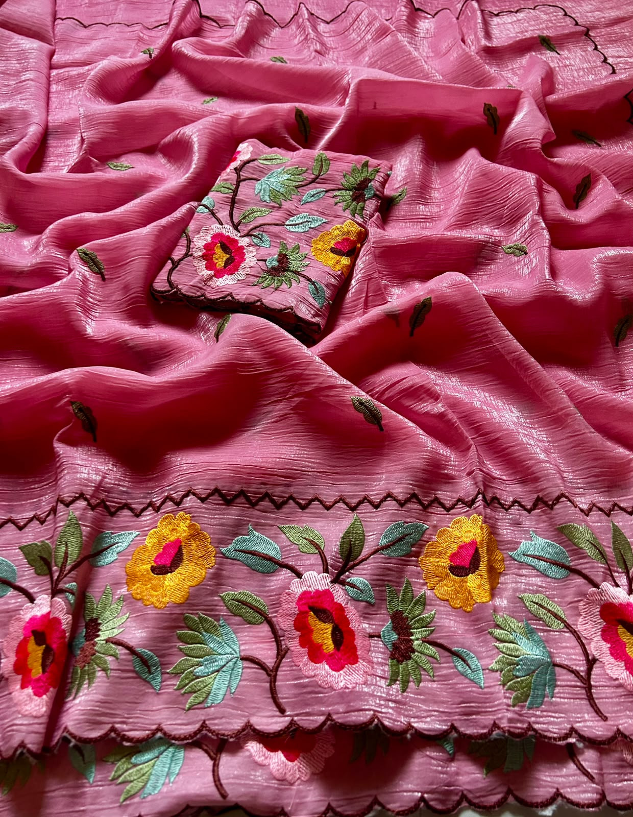 Tissue silk saree